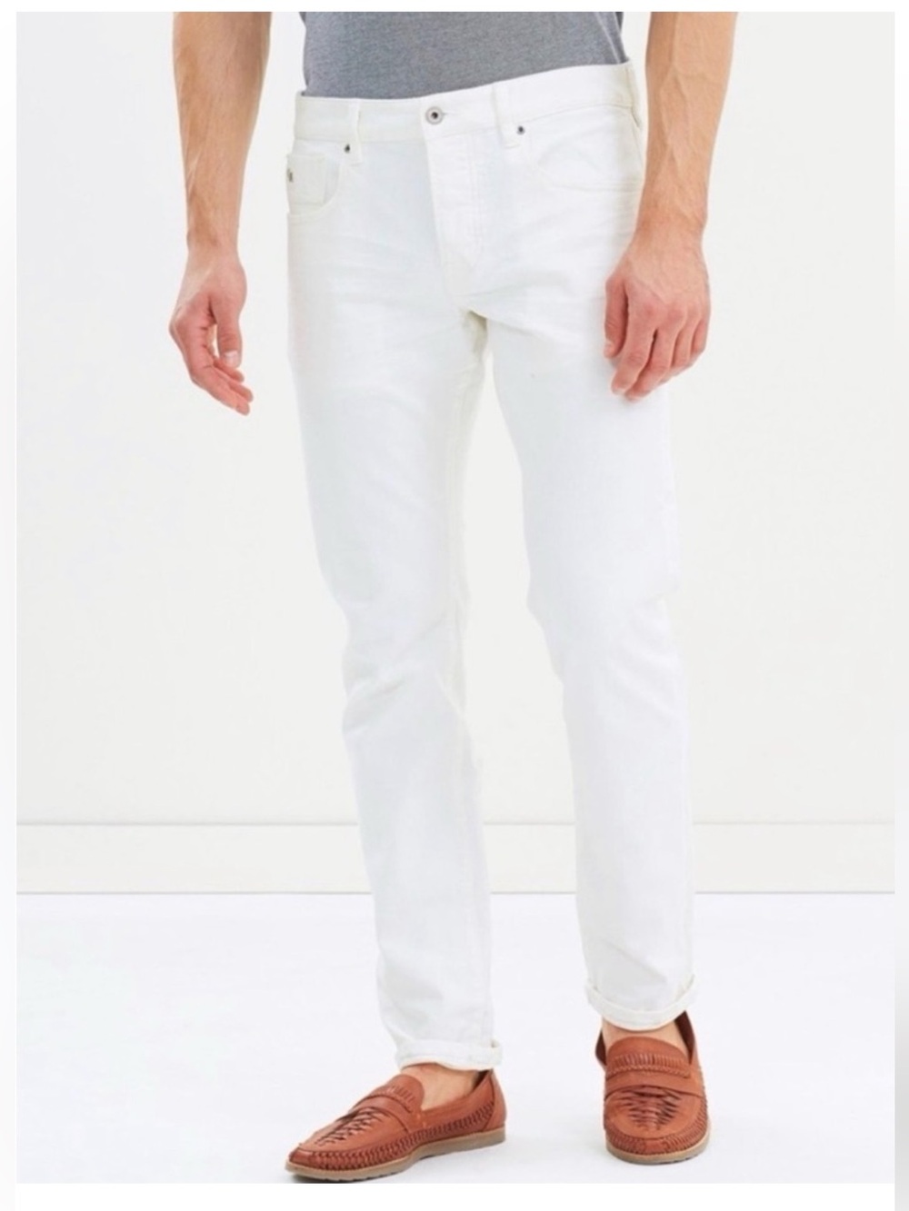 White Mens Premium Jeans Sz 30x31 Scotch & Soda Ralston Mint! Price Firm!